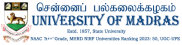 University of Madras logo